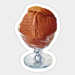 1950's Chocolate Ice Cream Sticker